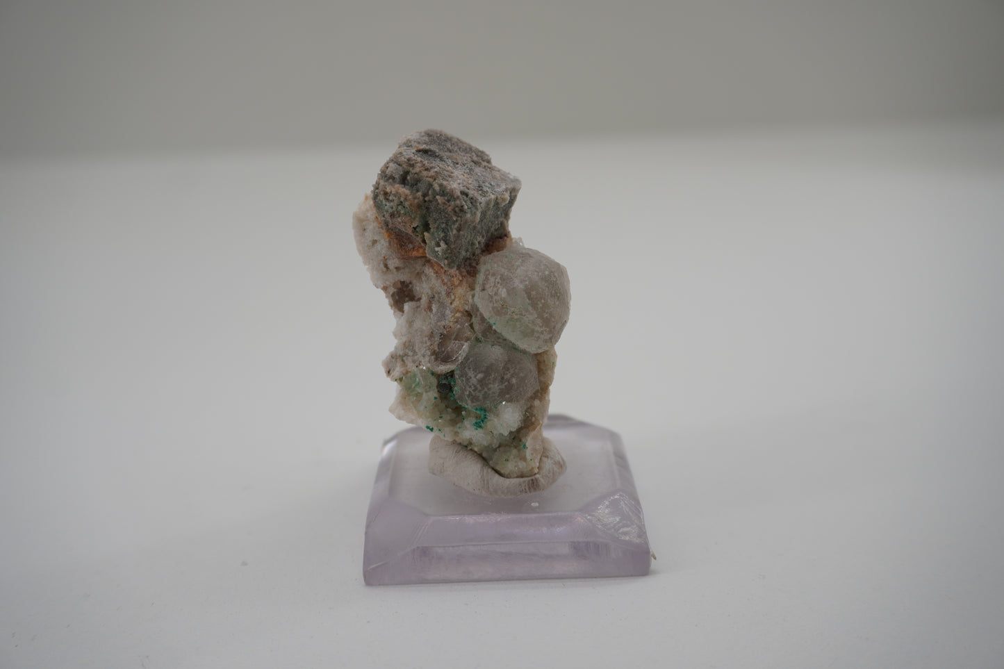 Fluorite, Quartz, Brochantite, Galena (Blanchard Mine, NM)