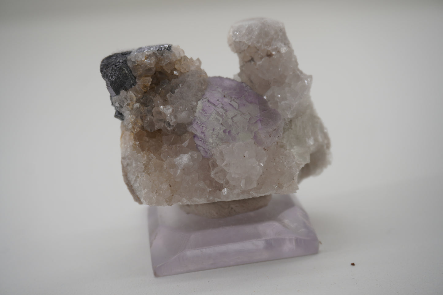 Galena, Quartz, Fluorite (Blanchard Mine, NM)
