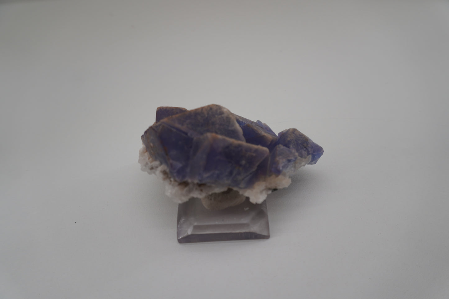 Fluorite on Quartz (Blanchard Mine, NM)