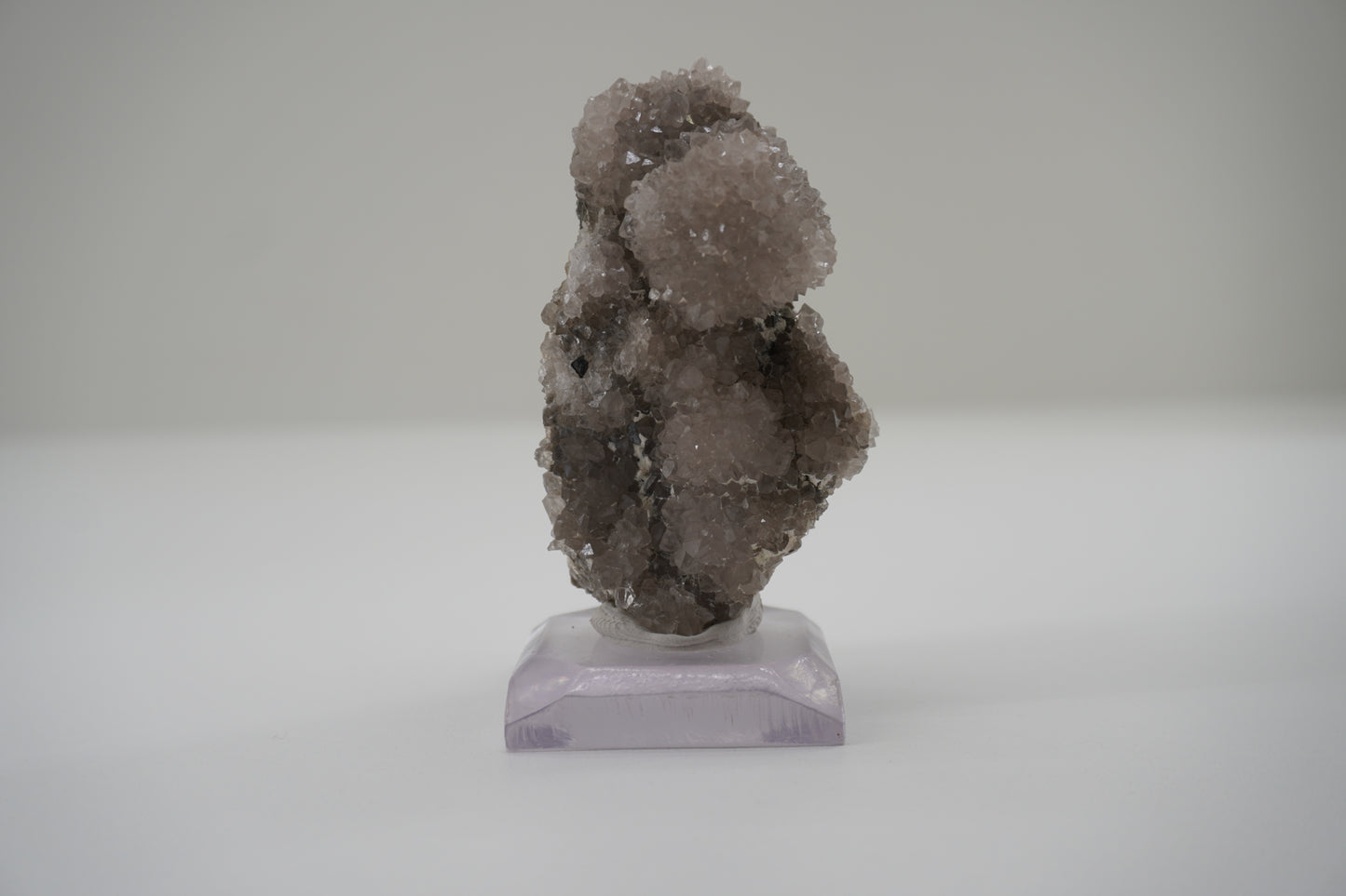 Quartz coating Galena (Blanchard Mine, NM)
