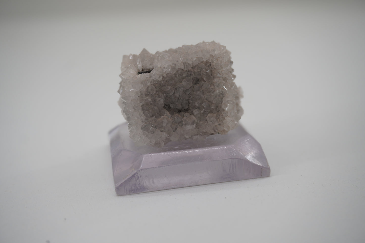 Quartz coating Galena (Blanchard Mine, NM)
