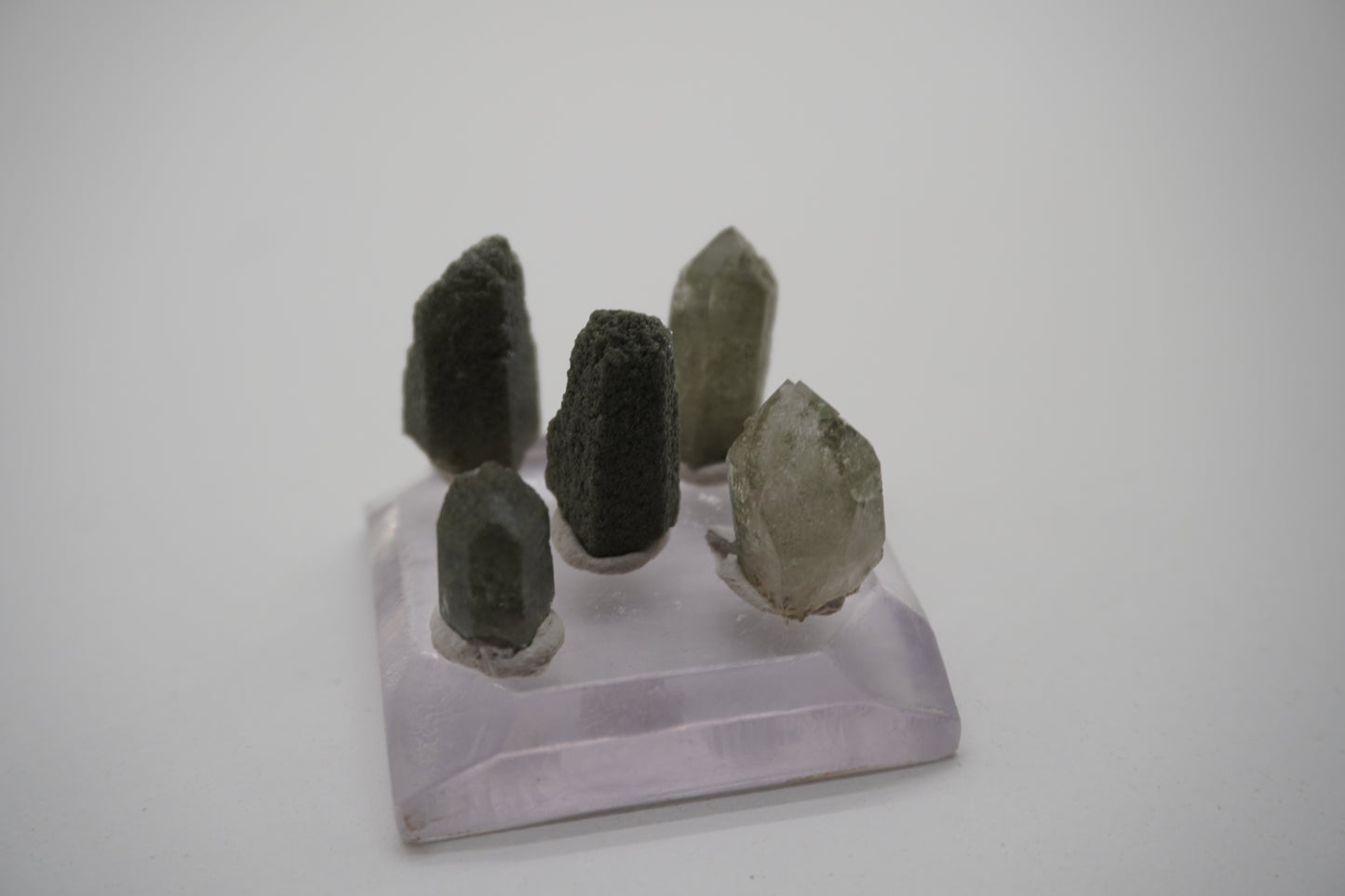 Quartz w/ Chlorite Inclusions Set (Prince William Sound, AK)