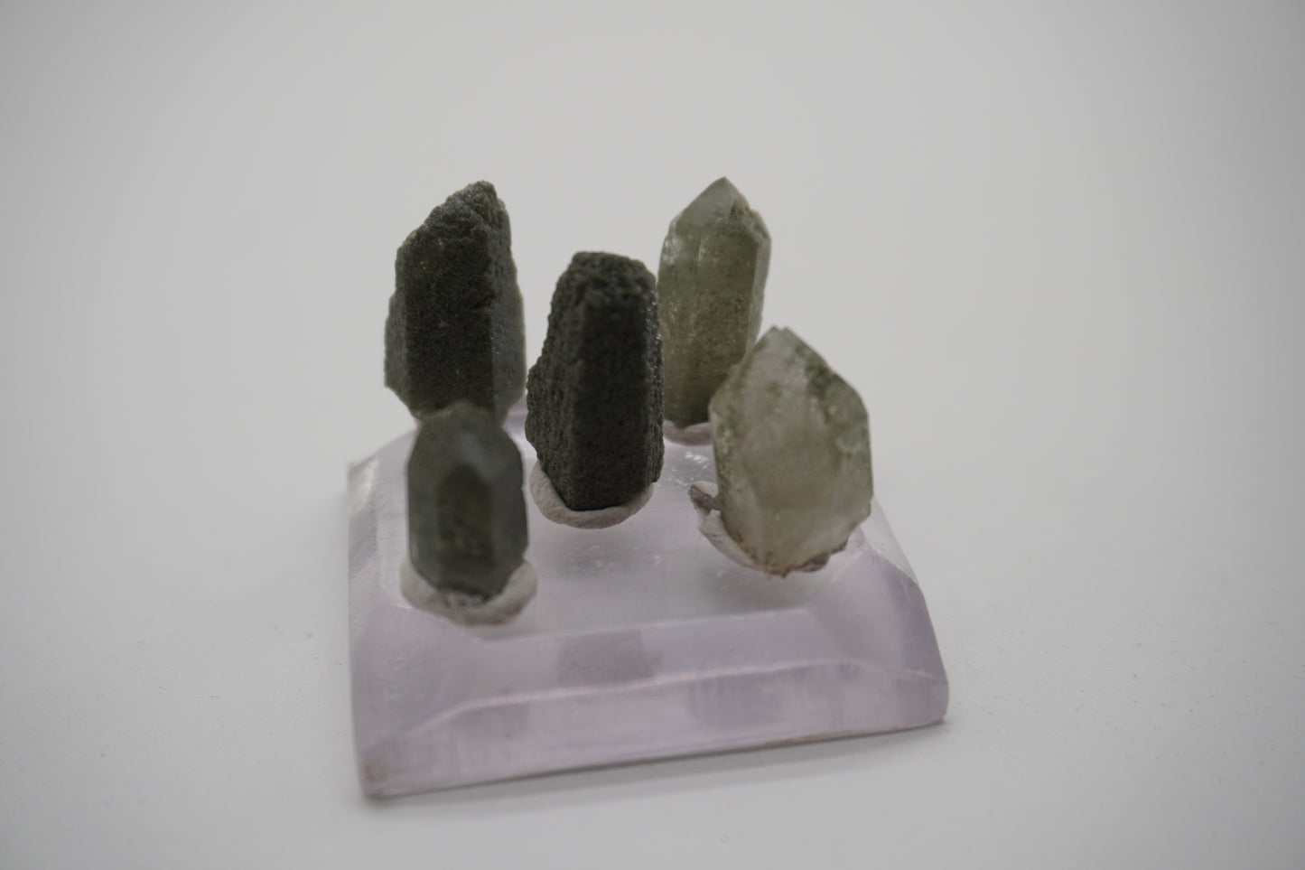 Quartz w/ Chlorite Inclusions Set (Prince William Sound, AK)