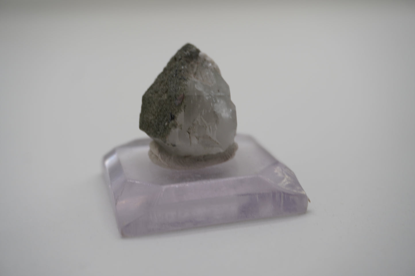 Quartz w/ Chlorite Inclusions w/ Axinite and Anatase (Prince William Sound, AK)