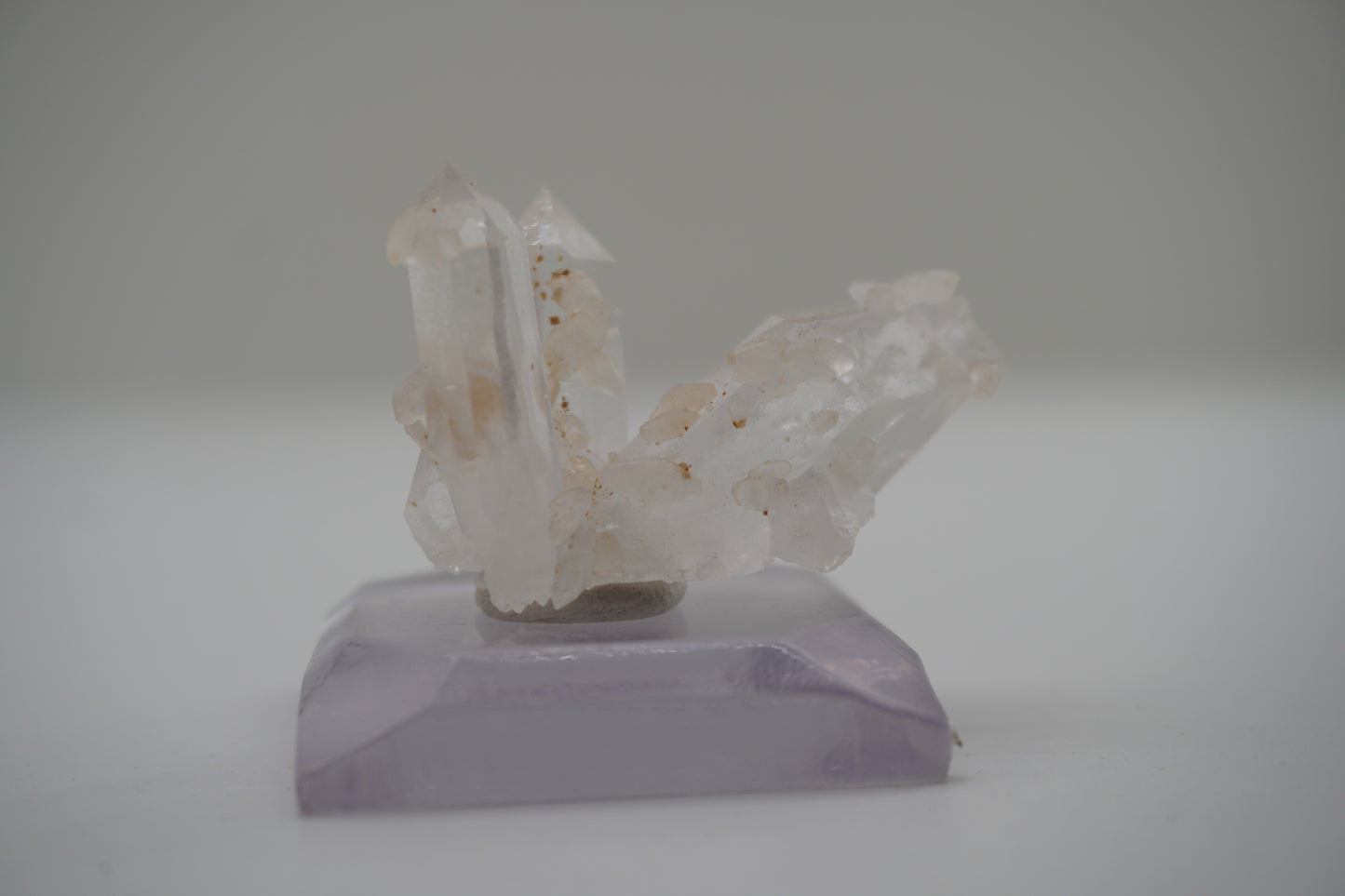 Quartz Cluster w/ Calcite (Spruce Ridge, WA)