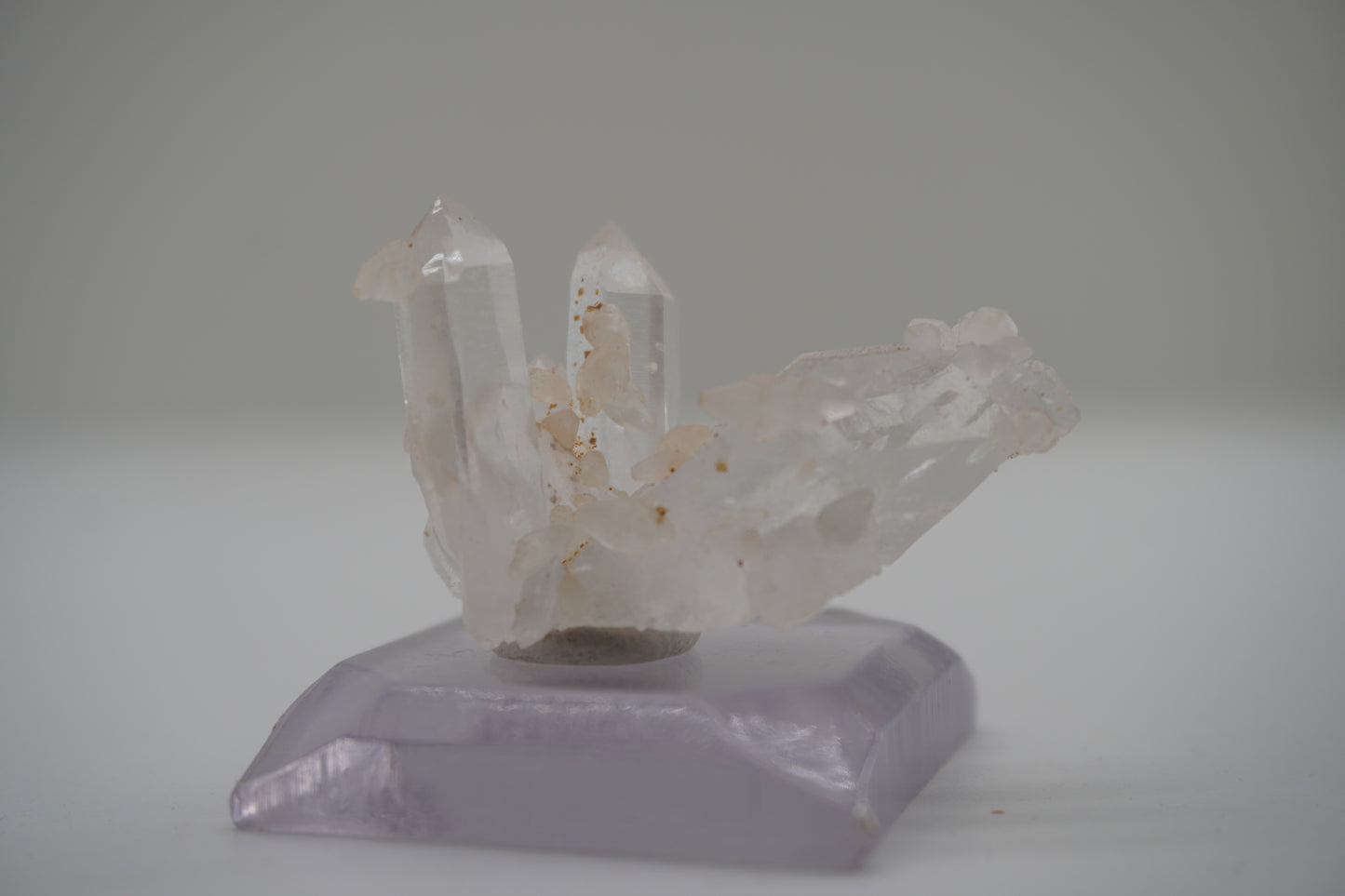 Quartz Cluster w/ Calcite (Spruce Ridge, WA)