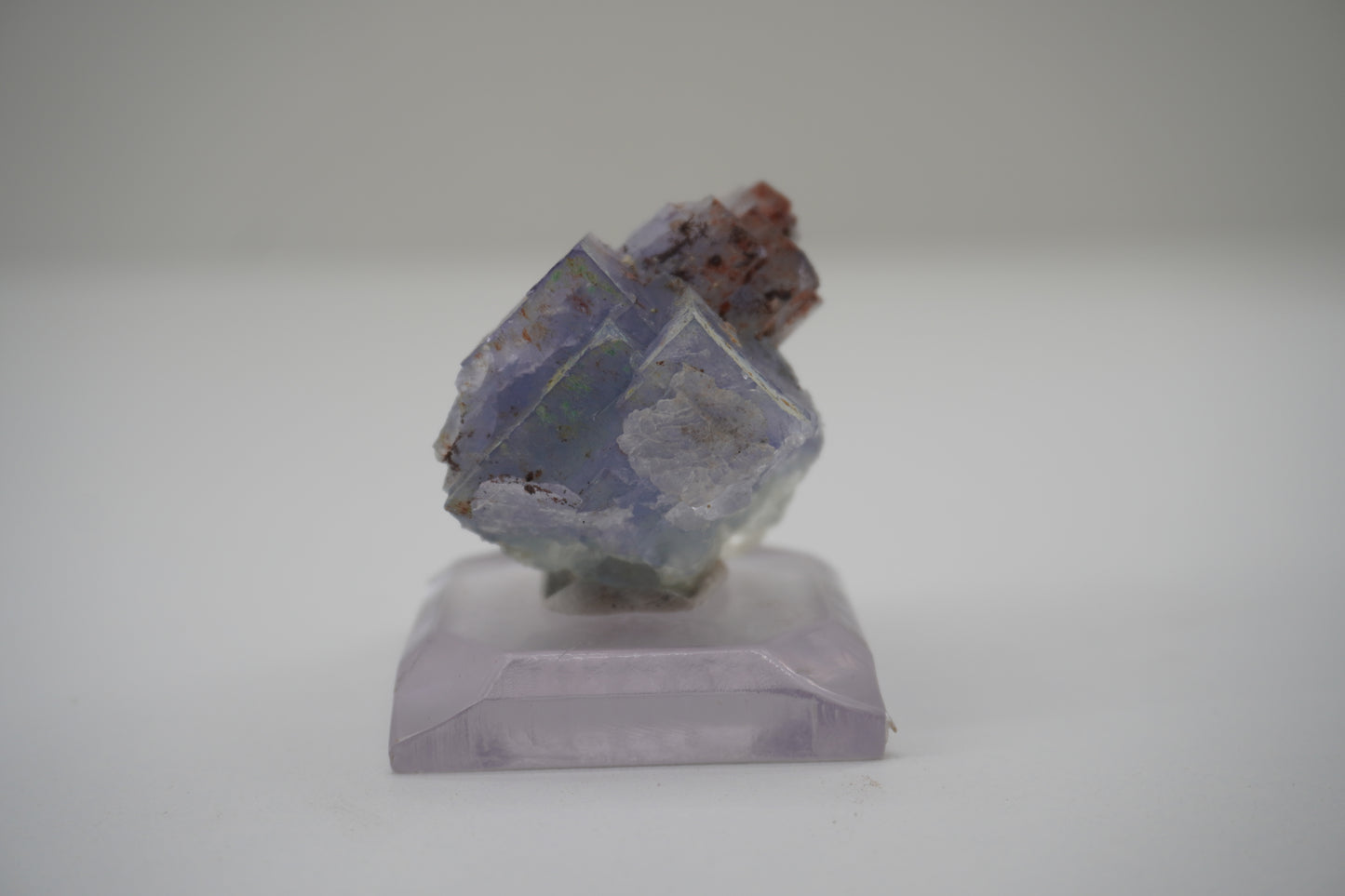 Fluorite w/ Chrisocolla (Blanchard Mine, NM)
