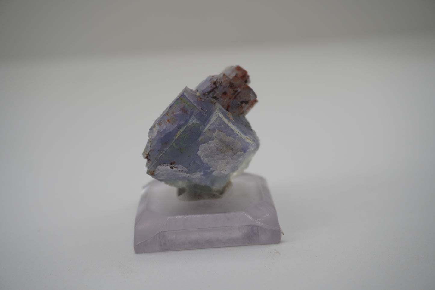 Fluorite w/ Chrisocolla (Blanchard Mine, NM)
