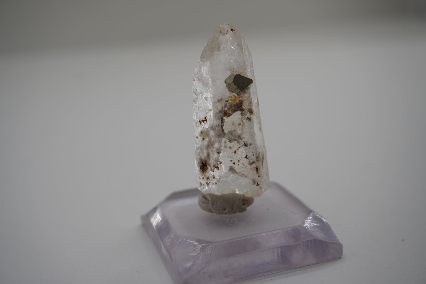 Pyrite on Quartz (Spruce Ridge, WA)