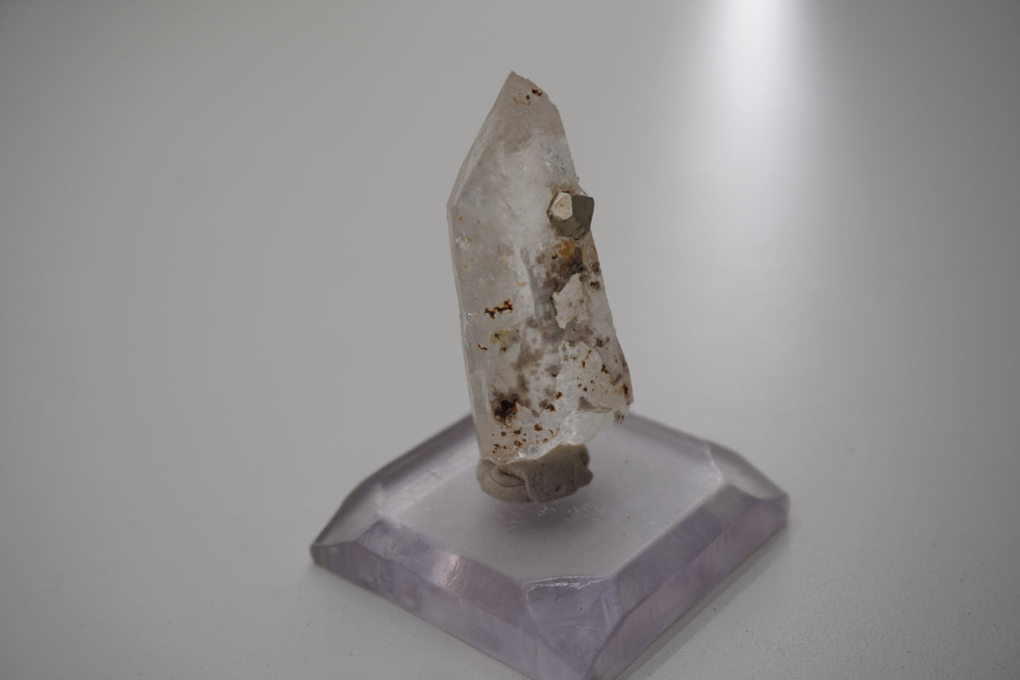 Pyrite on Quartz (Spruce Ridge, WA)