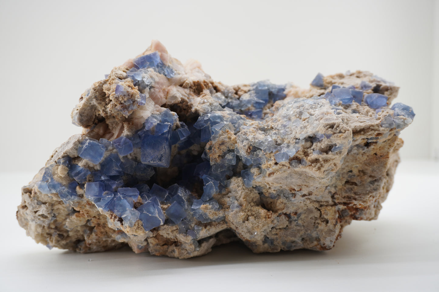Fluorite w/ Barite and Quartz (Blanchard Mine, NM)
