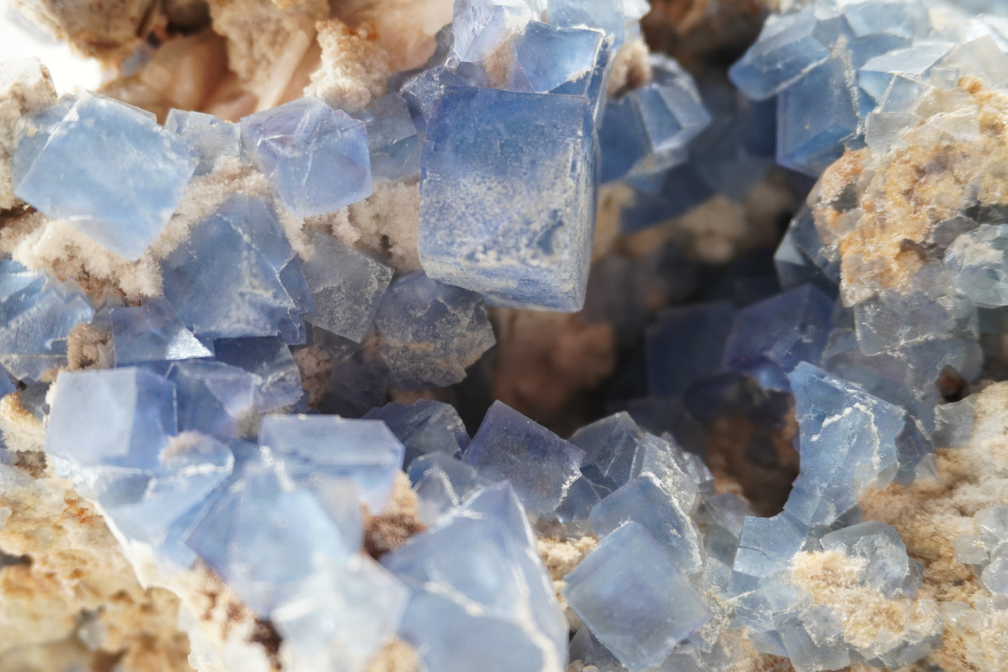 Fluorite w/ Barite and Quartz (Blanchard Mine, NM)