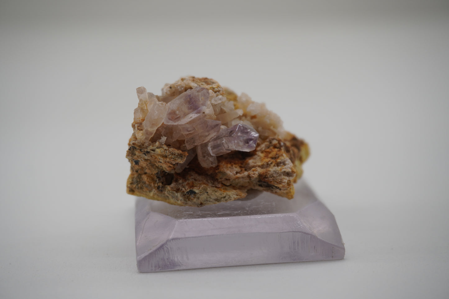 Amethyst Scepter on Matrix (LBS Rocks Claim, Beryl, UT)