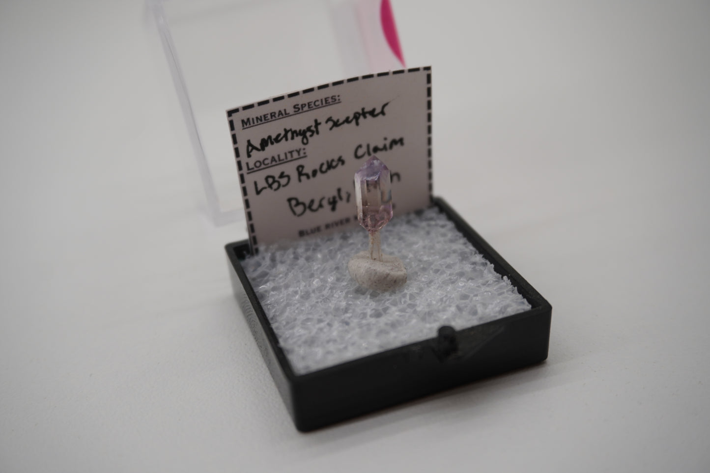 Amethyst Scepter (LBS Rocks Claim, Beryl, UT)
