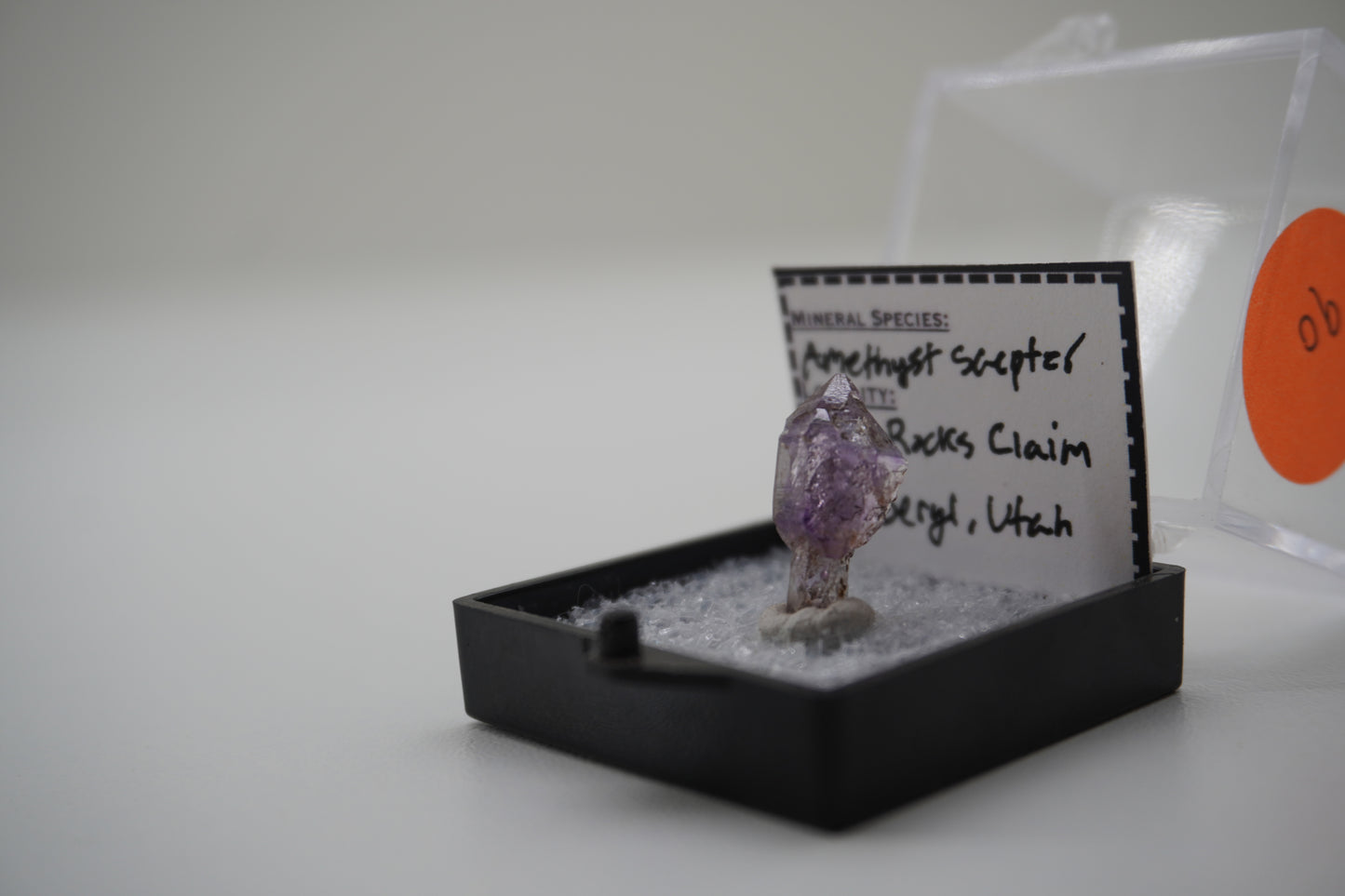 Amethyst Scepter (LBS Rocks Claim, Beryl, UT)
