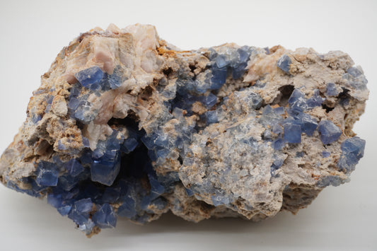 Fluorite w/ Barite and Quartz (Blanchard Mine, NM)