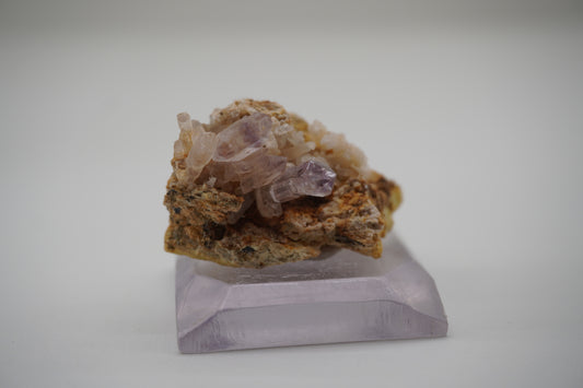 Amethyst Scepter on Matrix (LBS Rocks Claim, Beryl, UT)